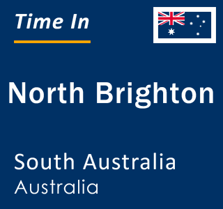 Current local time in North Brighton, South Australia, Australia