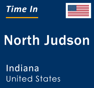 Current local time in North Judson, Indiana, United States