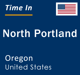 Current local time in North Portland, Oregon, United States