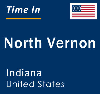 Current local time in North Vernon, Indiana, United States