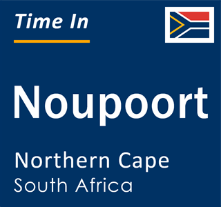 Current local time in Noupoort, Northern Cape, South Africa