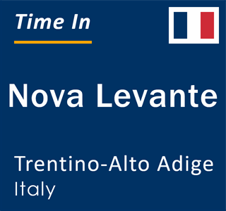 Current local time in Nova Levante, Trentino-Alto Adige, Italy