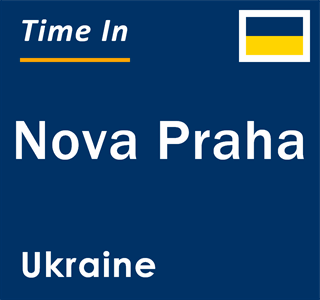 Current local time in Nova Praha, Ukraine