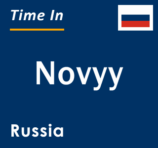 Current local time in Novyy, Russia