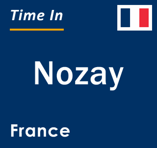 Current local time in Nozay, France