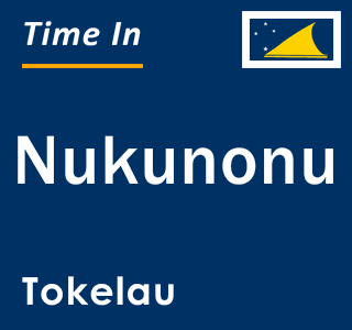 Current local time in Nukunonu, Tokelau