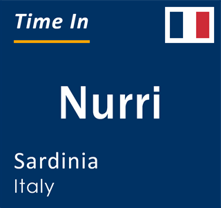 Current local time in Nurri, Sardinia, Italy