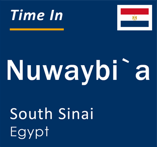 Current local time in Nuwaybi`a, South Sinai, Egypt