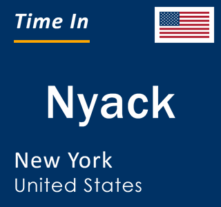 Current local time in Nyack, New York, United States