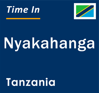 Current local time in Nyakahanga, Tanzania