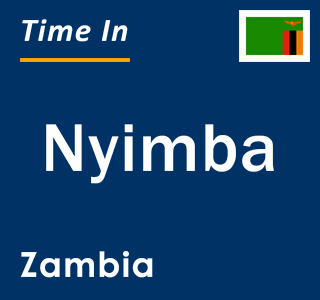 Current local time in Nyimba, Zambia