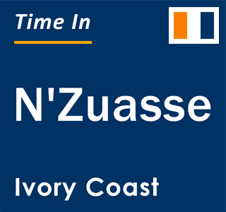 Current local time in N'Zuasse, Ivory Coast