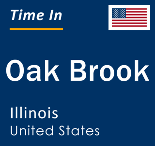 Current local time in Oak Brook, Illinois, United States