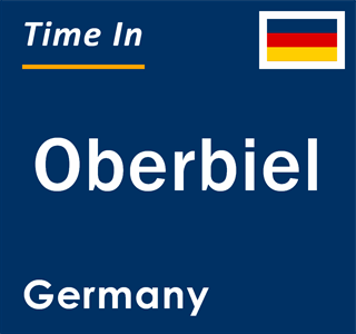 Current local time in Oberbiel, Germany