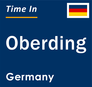 Current local time in Oberding, Germany