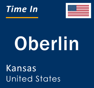 Current local time in Oberlin, Kansas, United States