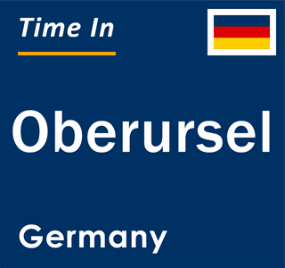 Current local time in Oberursel, Germany