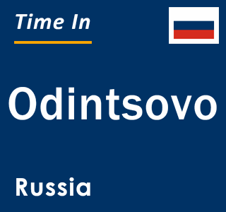 Current local time in Odintsovo, Russia