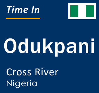 Current local time in Odukpani, Cross River, Nigeria