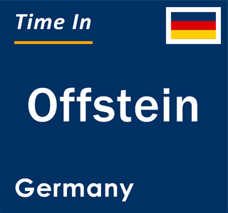 Current local time in Offstein, Germany