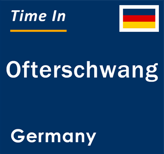 Current local time in Ofterschwang, Germany