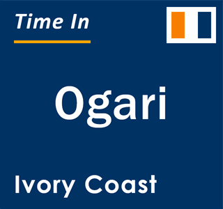 Current local time in Ogari, Ivory Coast