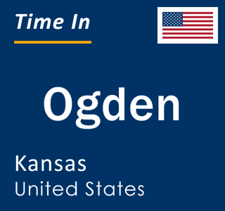 Current local time in Ogden, Kansas, United States