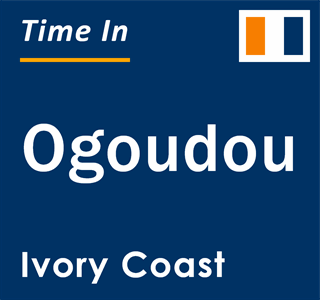 Current local time in Ogoudou, Ivory Coast