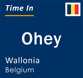 Current local time in Ohey, Wallonia, Belgium