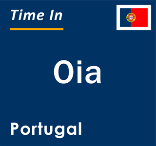 Current local time in Oia, Portugal