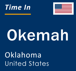 Current local time in Okemah, Oklahoma, United States