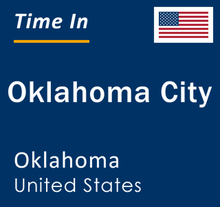 Current local time in Oklahoma City, Oklahoma, United States