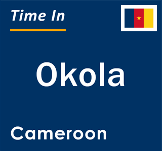 Current local time in Okola, Cameroon