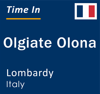 Current local time in Olgiate Olona, Lombardy, Italy