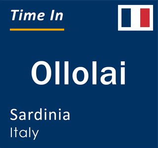 Current local time in Ollolai, Sardinia, Italy