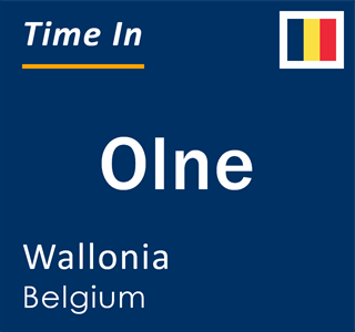 Current local time in Olne, Wallonia, Belgium