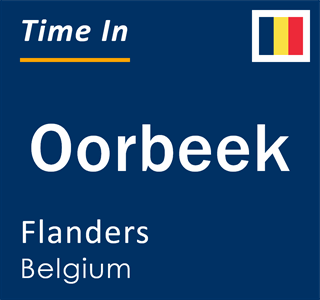 Current local time in Oorbeek, Flanders, Belgium