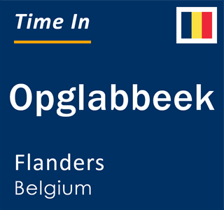 Current local time in Opglabbeek, Flanders, Belgium