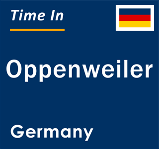 Current local time in Oppenweiler, Germany