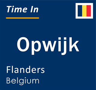 Current local time in Opwijk, Flanders, Belgium