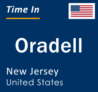 Current local time in Oradell, New Jersey, United States