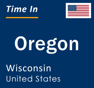 Current local time in Oregon, Wisconsin, United States