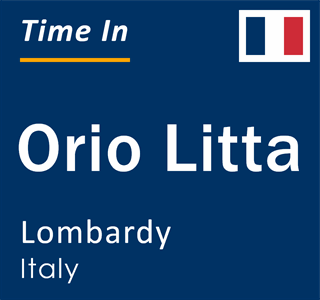 Current local time in Orio Litta, Lombardy, Italy