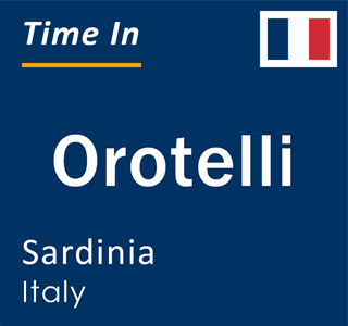 Current local time in Orotelli, Sardinia, Italy