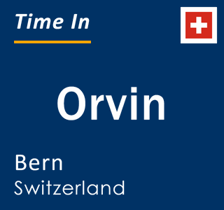 Current local time in Orvin, Bern, Switzerland