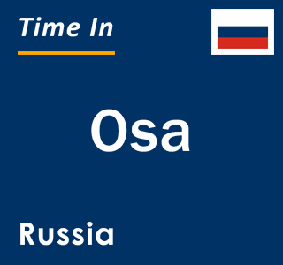 Current local time in Osa, Russia