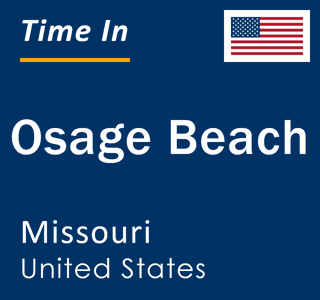 Current local time in Osage Beach, Missouri, United States