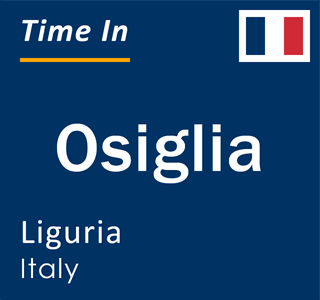 Current local time in Osiglia, Liguria, Italy