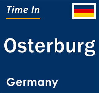 Current local time in Osterburg, Germany