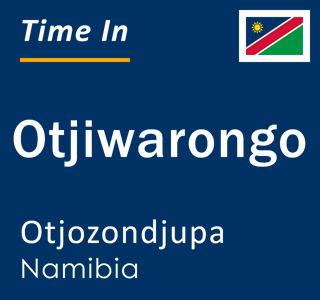 Current local time in Otjiwarongo, Otjozondjupa, Namibia